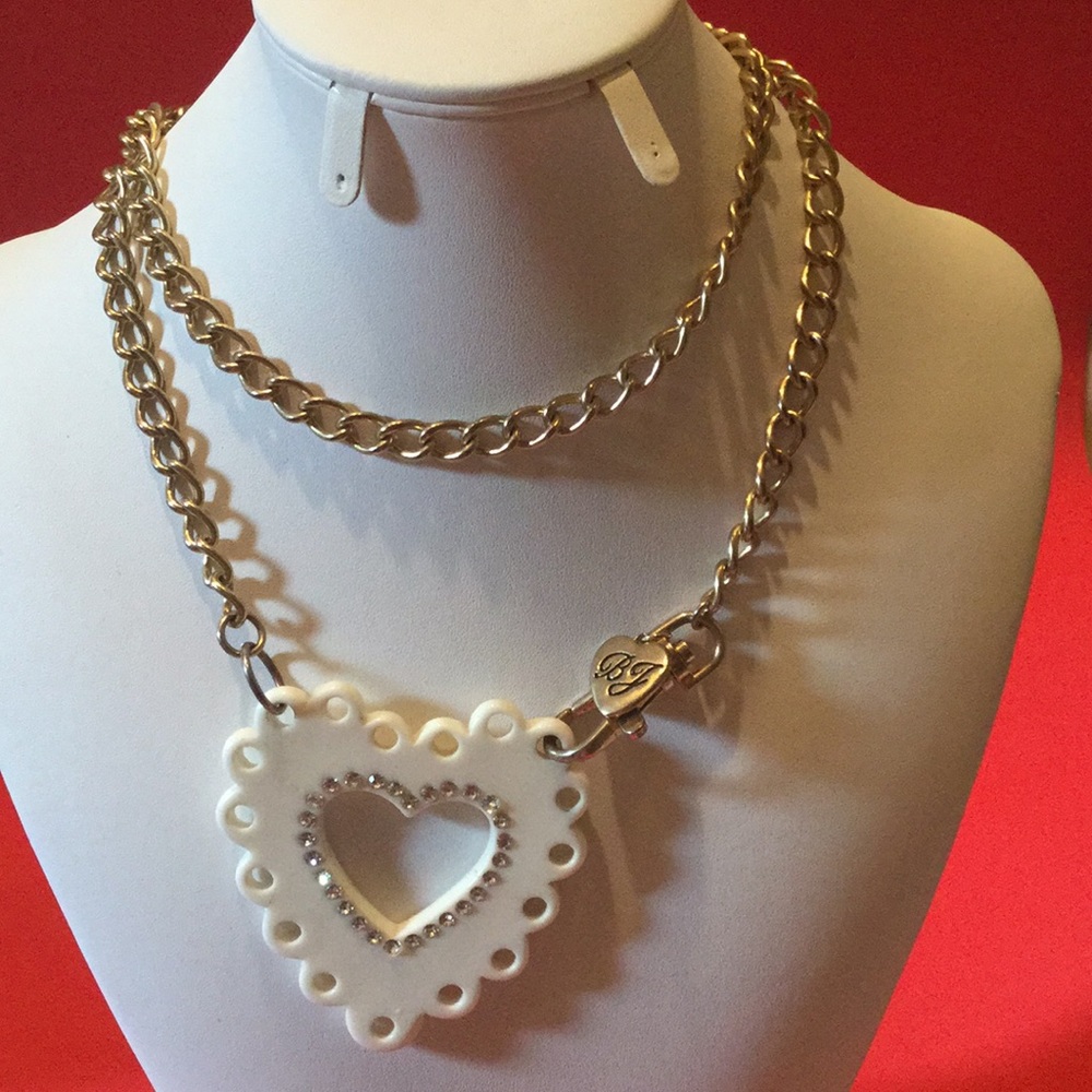 Betsey Johnson Vintage rocker necklace